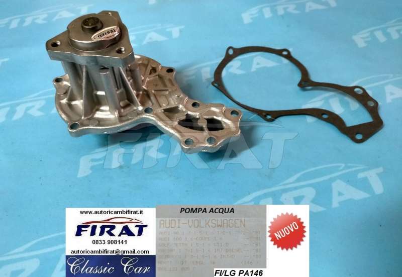 POMPA ACQUA VW GOLF AUDI 80 100 (PA146)